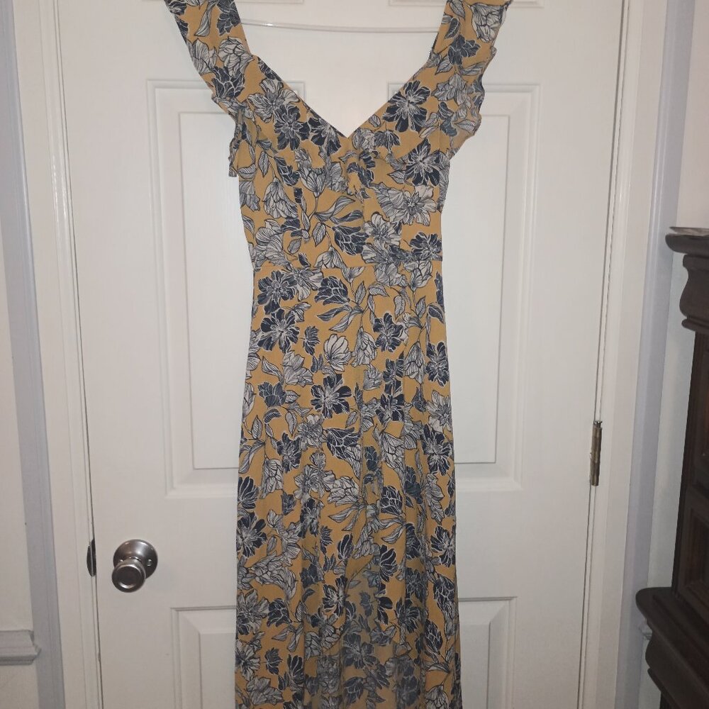 Asymmetrical flowy dress